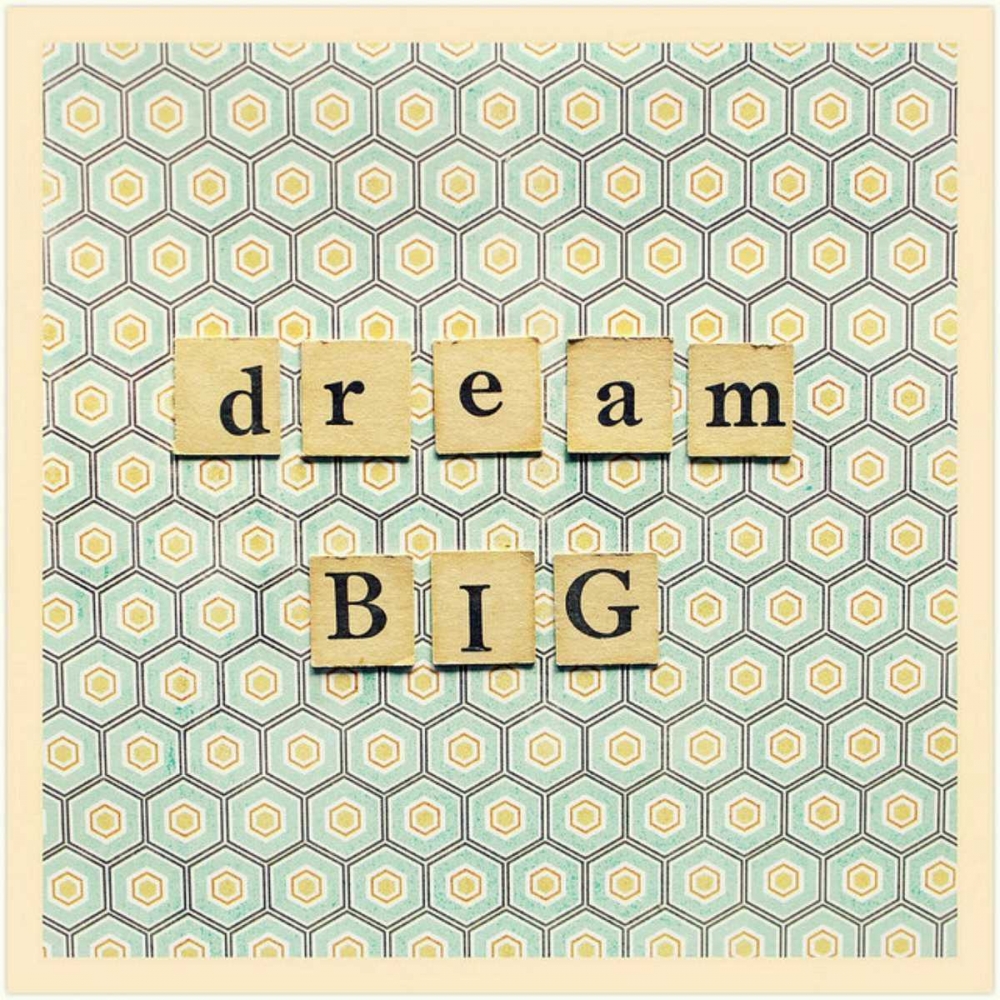 Dream Big Game Pieces art print by Vicki Dvorak for $57.95 CAD
