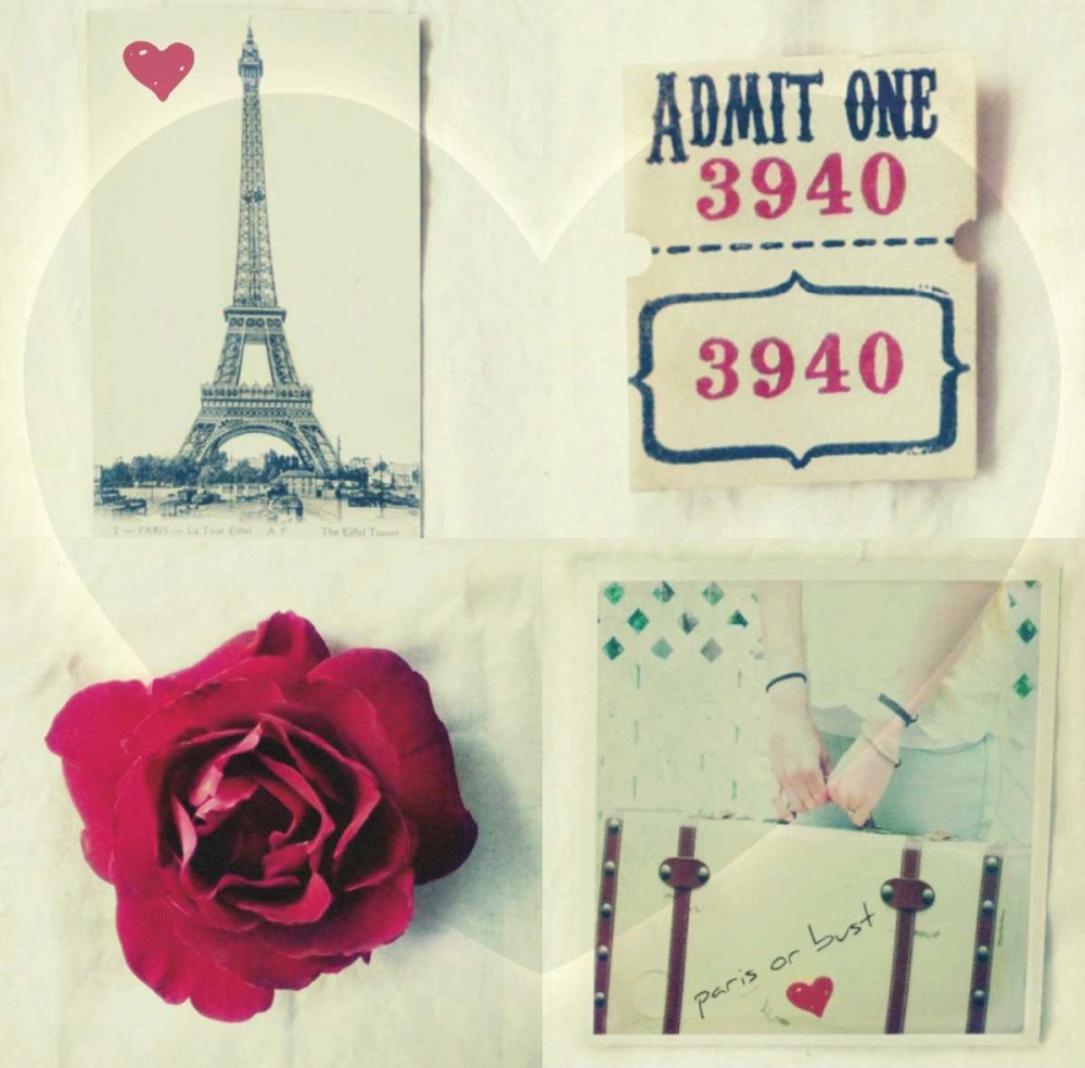 Paris Collage art print by Vicki Dvorak for $57.95 CAD