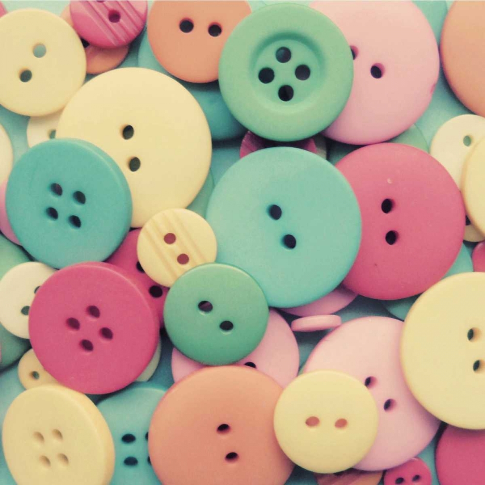 Buttons Buttons art print by Vicki Dvorak for $57.95 CAD