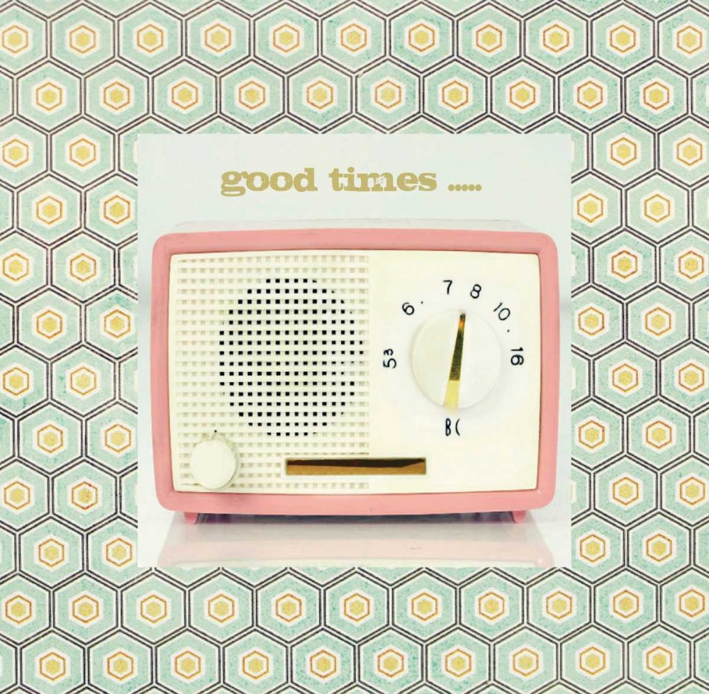 Bordered Good Times Radio art print by Vicki Dvorak for $57.95 CAD