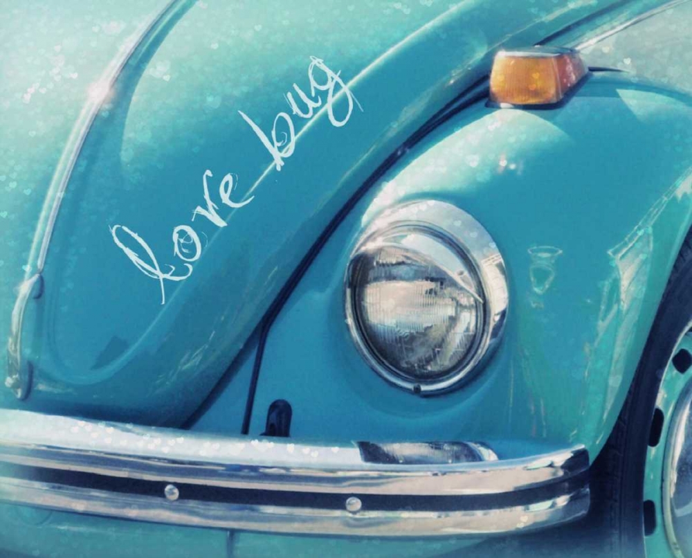 Love Bug Blue art print by Vicki Dvorak for $57.95 CAD