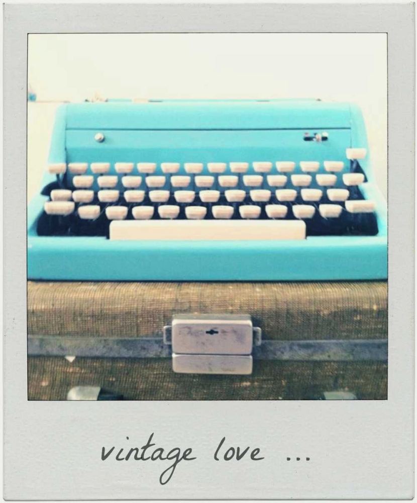Vintage Love Frame art print by Vicki Dvorak for $57.95 CAD
