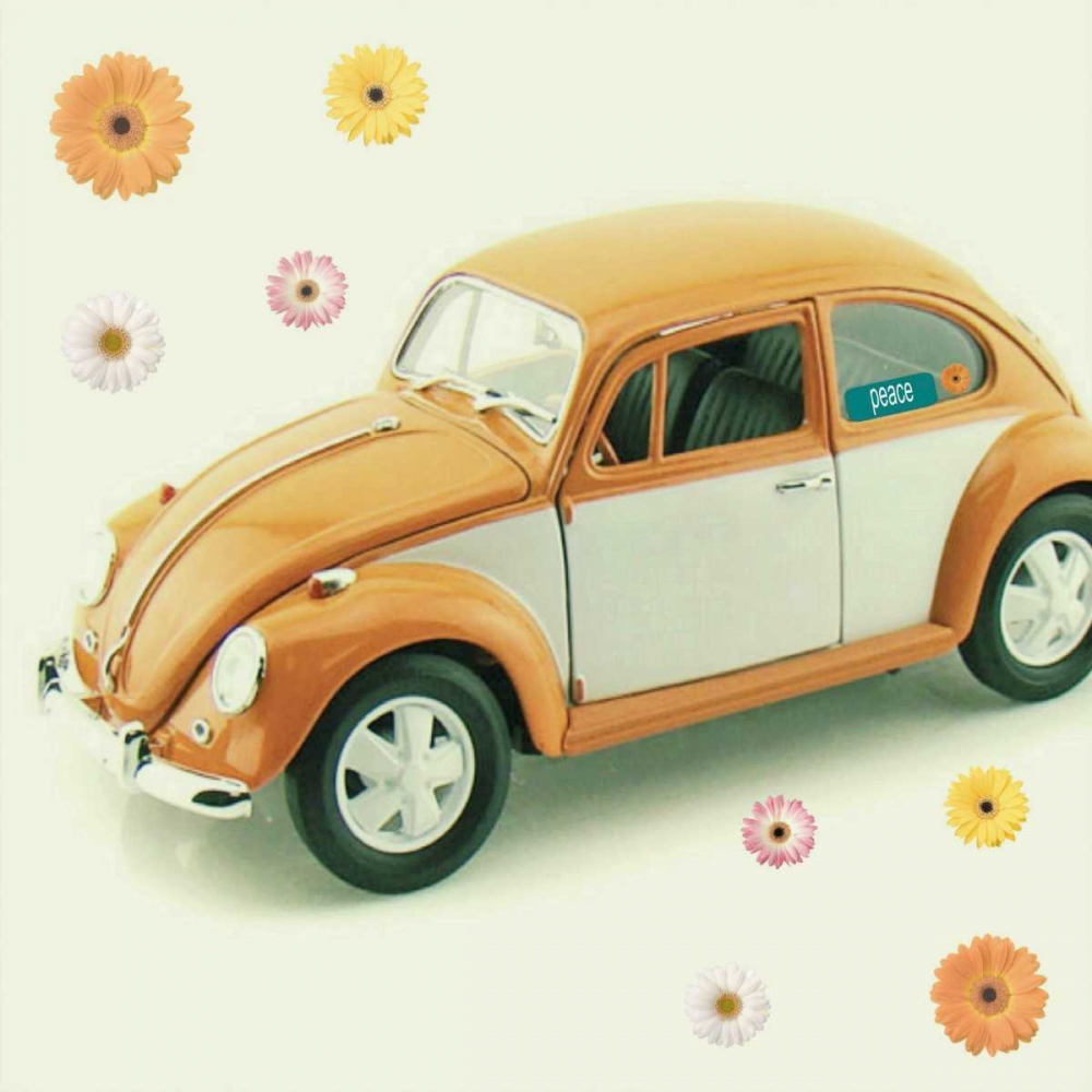 Orange Daisies art print by Vicki Dvorak for $57.95 CAD