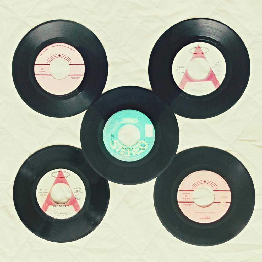 Records art print by Vicki Dvorak for $57.95 CAD