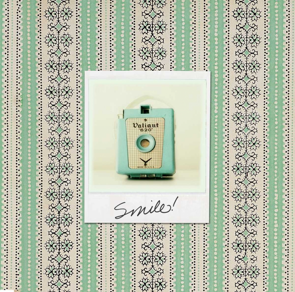 Smile Polaroid art print by Vicki Dvorak for $57.95 CAD