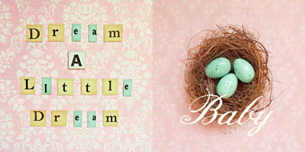 Dream a Little Dream Baby art print by Vicki Dvorak for $57.95 CAD