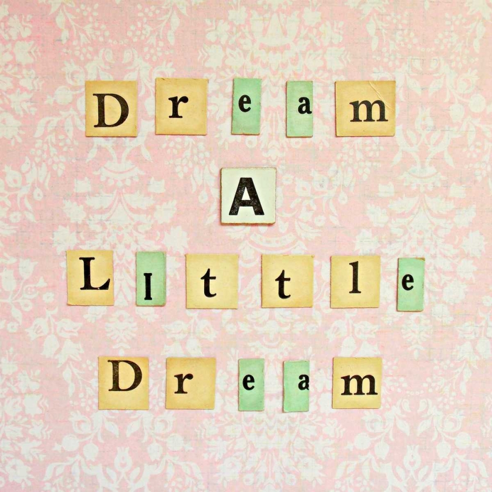 Vintage Dream a Little Dream art print by Vicki Dvorak for $57.95 CAD
