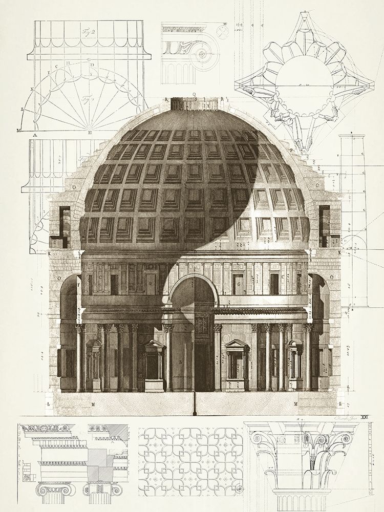 Basilica Dome art print by Christopher James for $57.95 CAD