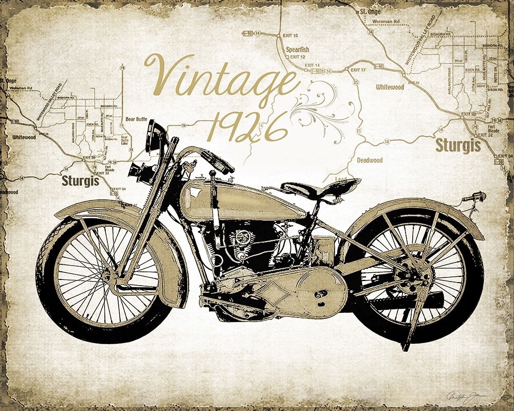 Classic Ride art print by James Christopher for $57.95 CAD