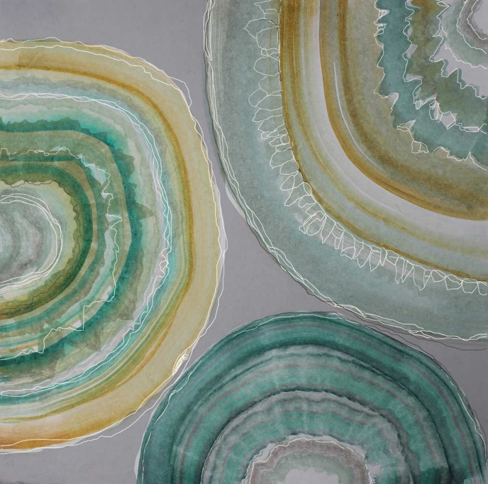 Modern Geode 1 art print by CJ Swanson for $57.95 CAD