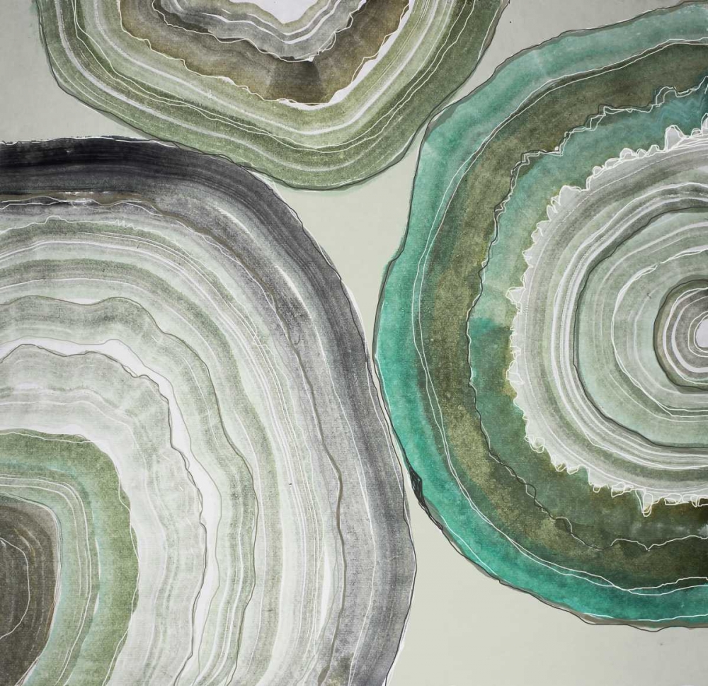Modern Geode 4 art print by CJ Swanson for $57.95 CAD