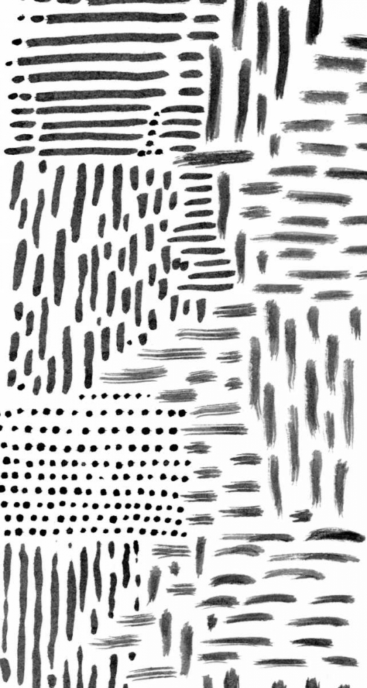 Black and White Marking 1 art print by Hutton for $57.95 CAD