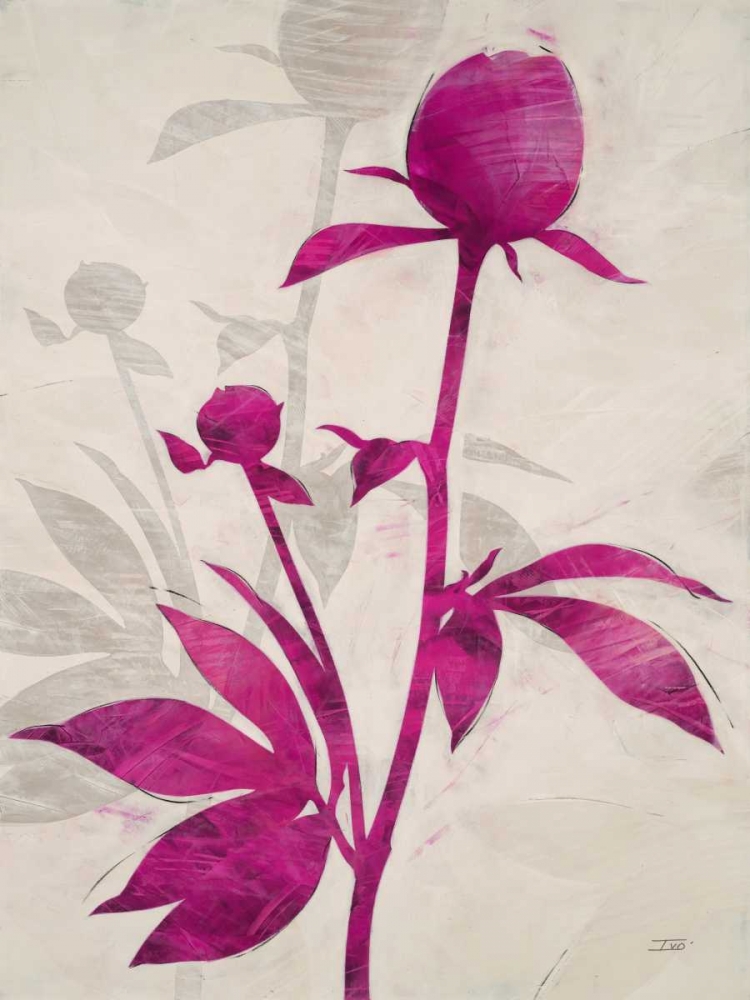 First Peony 1 art print by IVO for $57.95 CAD