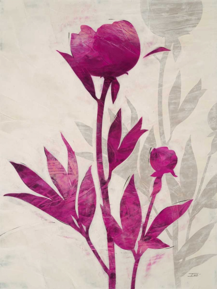 First Peony 2 art print by IVO for $57.95 CAD