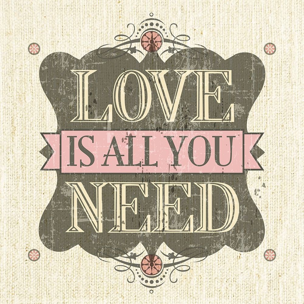Burlap Love art print by Trishpix for $57.95 CAD