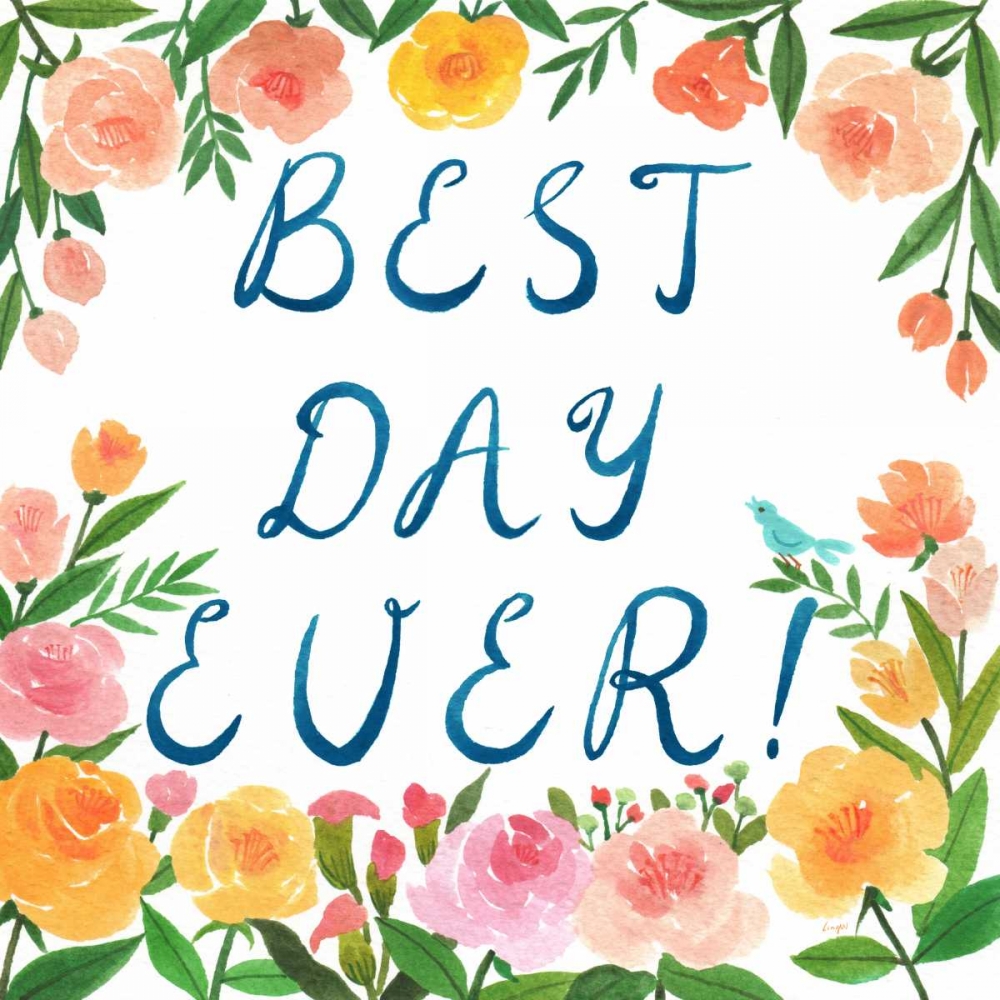 Best Day Ever! art print by Lings Workshop for $57.95 CAD