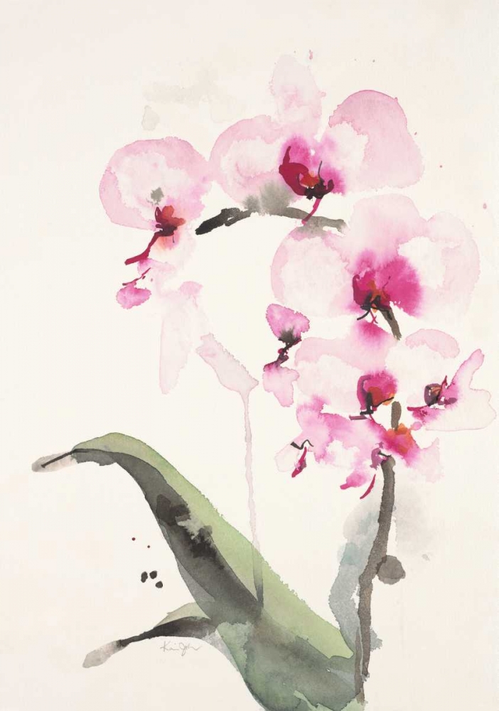 Morning Orchid art print by Karen Johannesson for $57.95 CAD