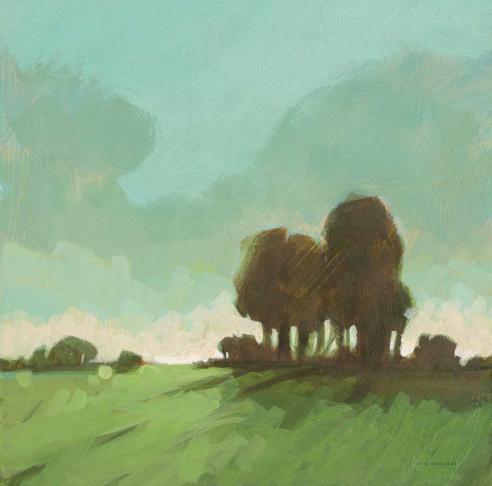 Knoll View 1 Square art print by DB Edwards for $57.95 CAD