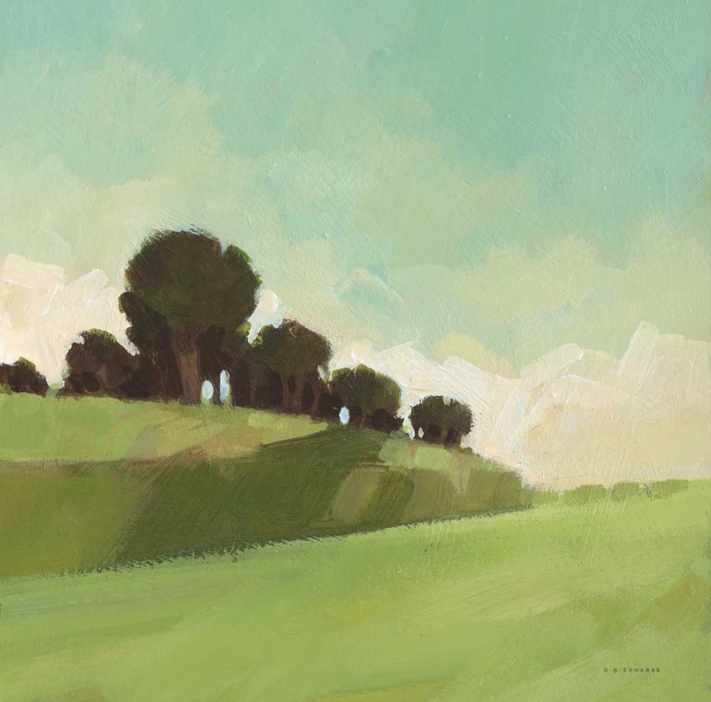 Knoll View 2 Square art print by DB Edwards for $57.95 CAD