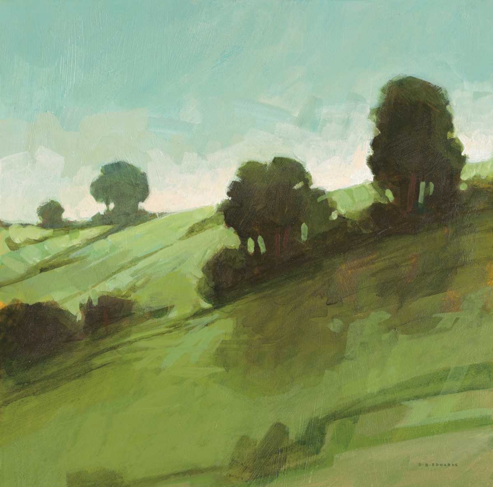 Knoll View 3 Square art print by DB Edwards for $57.95 CAD