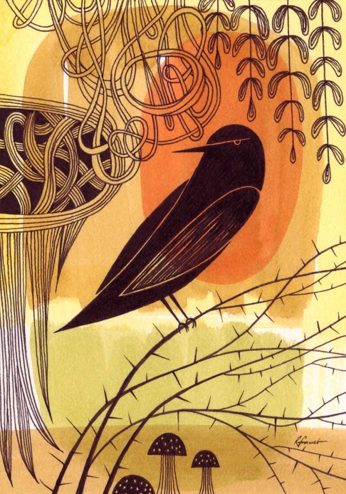 Doodle Bird 1 art print by Richard Faust for $57.95 CAD