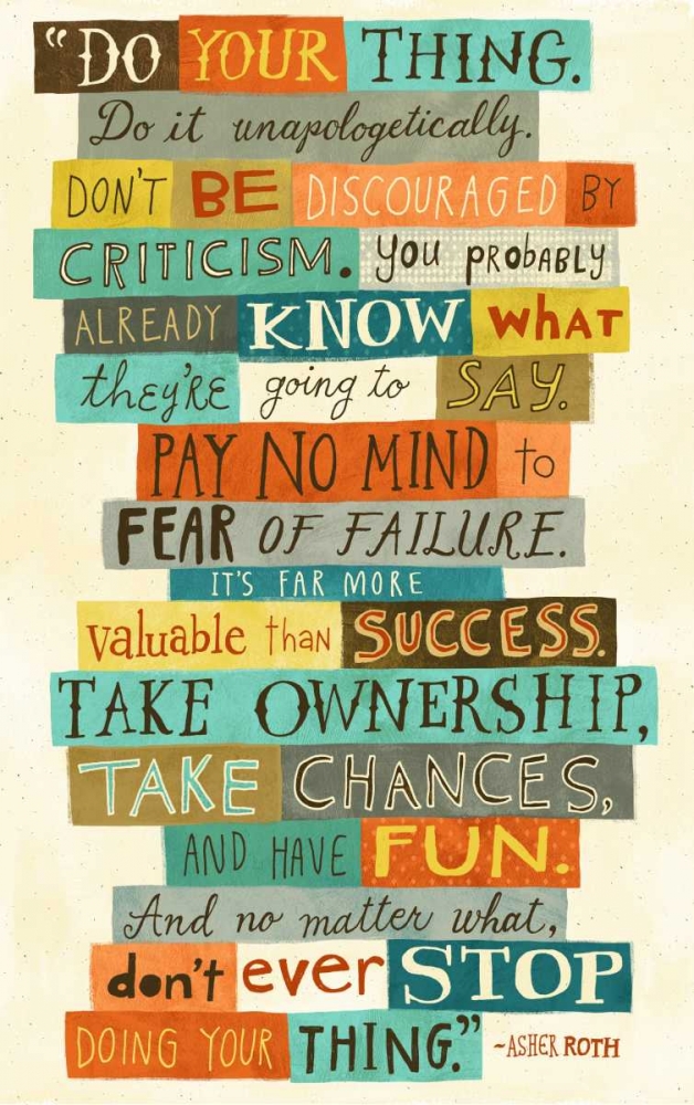 Do Your Thing art print by Richard Faust for $57.95 CAD