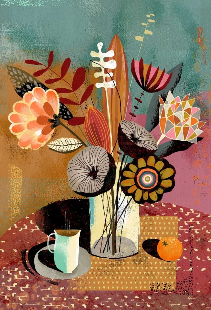 Vase Bouquet art print by Richard Faust for $57.95 CAD