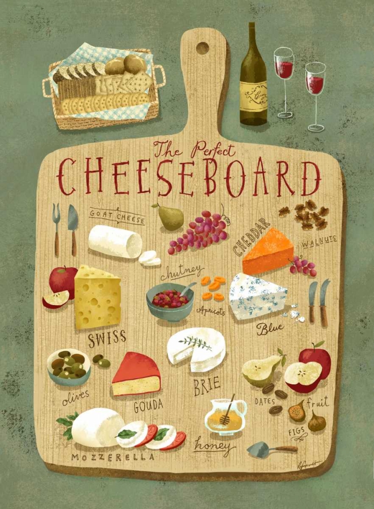 Cheeseboard art print by Richard Faust for $57.95 CAD