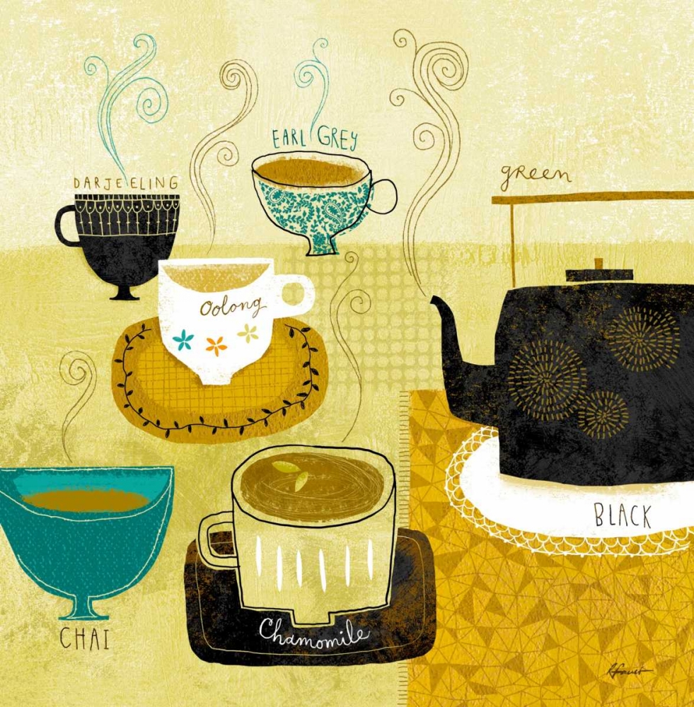 Teas art print by Richard Faust for $57.95 CAD