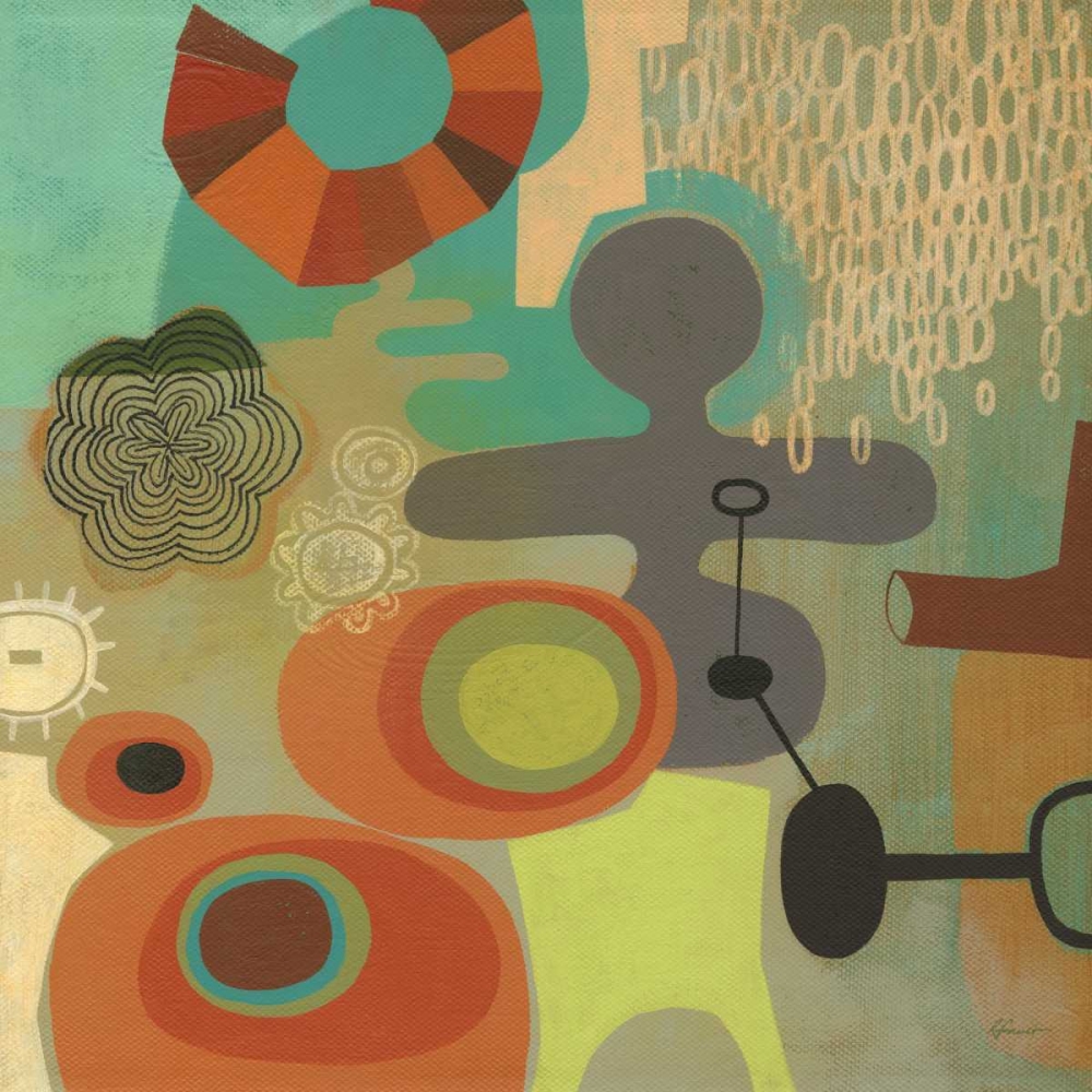Mid Century Mood 1 art print by Richard Faust for $57.95 CAD