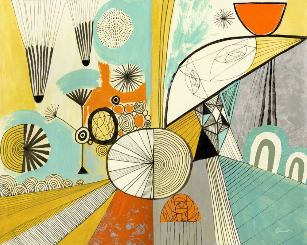 Jazzy Stuff art print by Richard Faust for $57.95 CAD