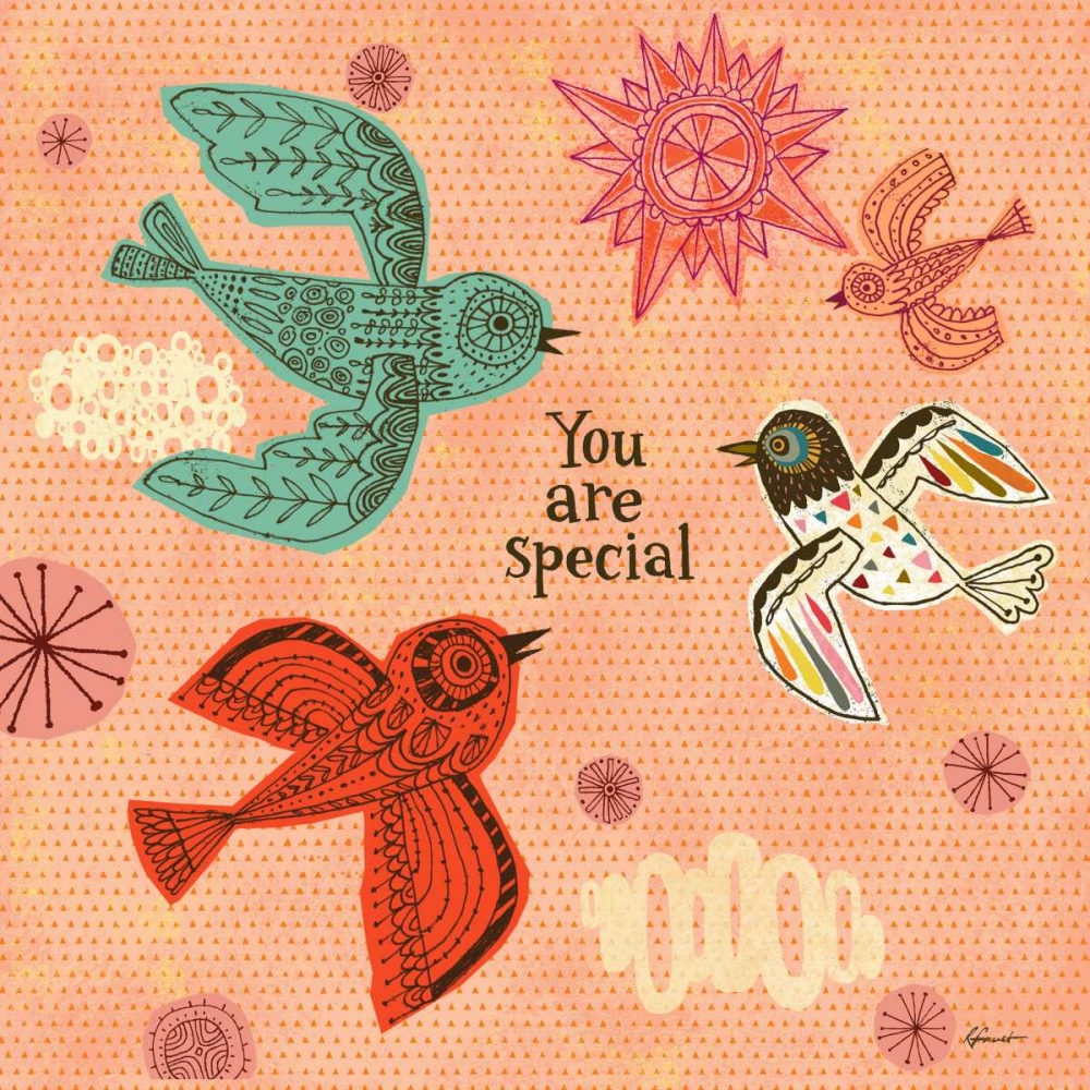 Birdie Bliss 1 art print by Richard Faust for $57.95 CAD