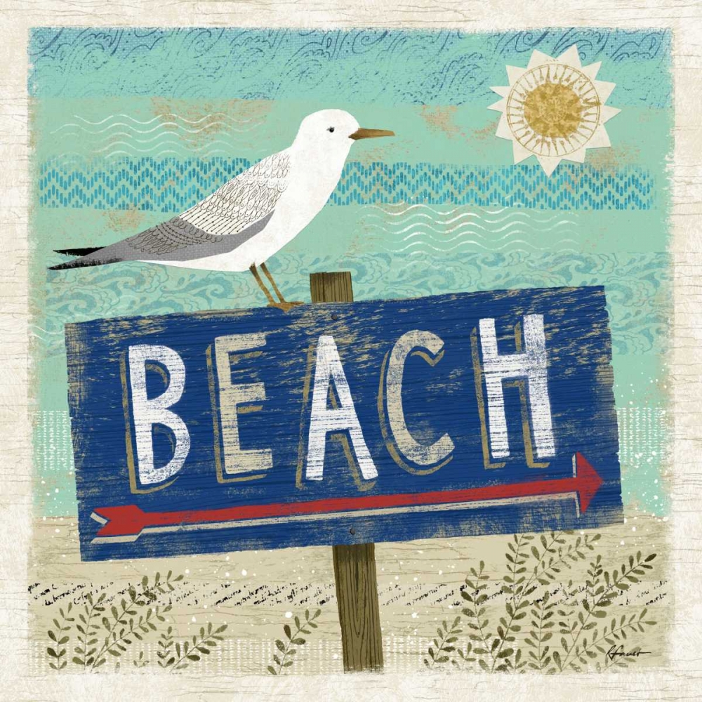 Beach Travel 2 art print by Richard Faust for $57.95 CAD