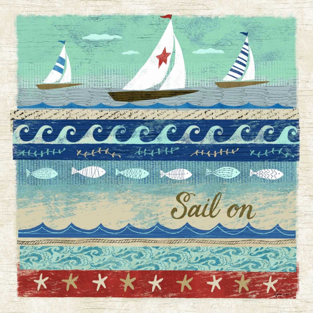 Beach Travel 3 art print by Richard Faust for $57.95 CAD