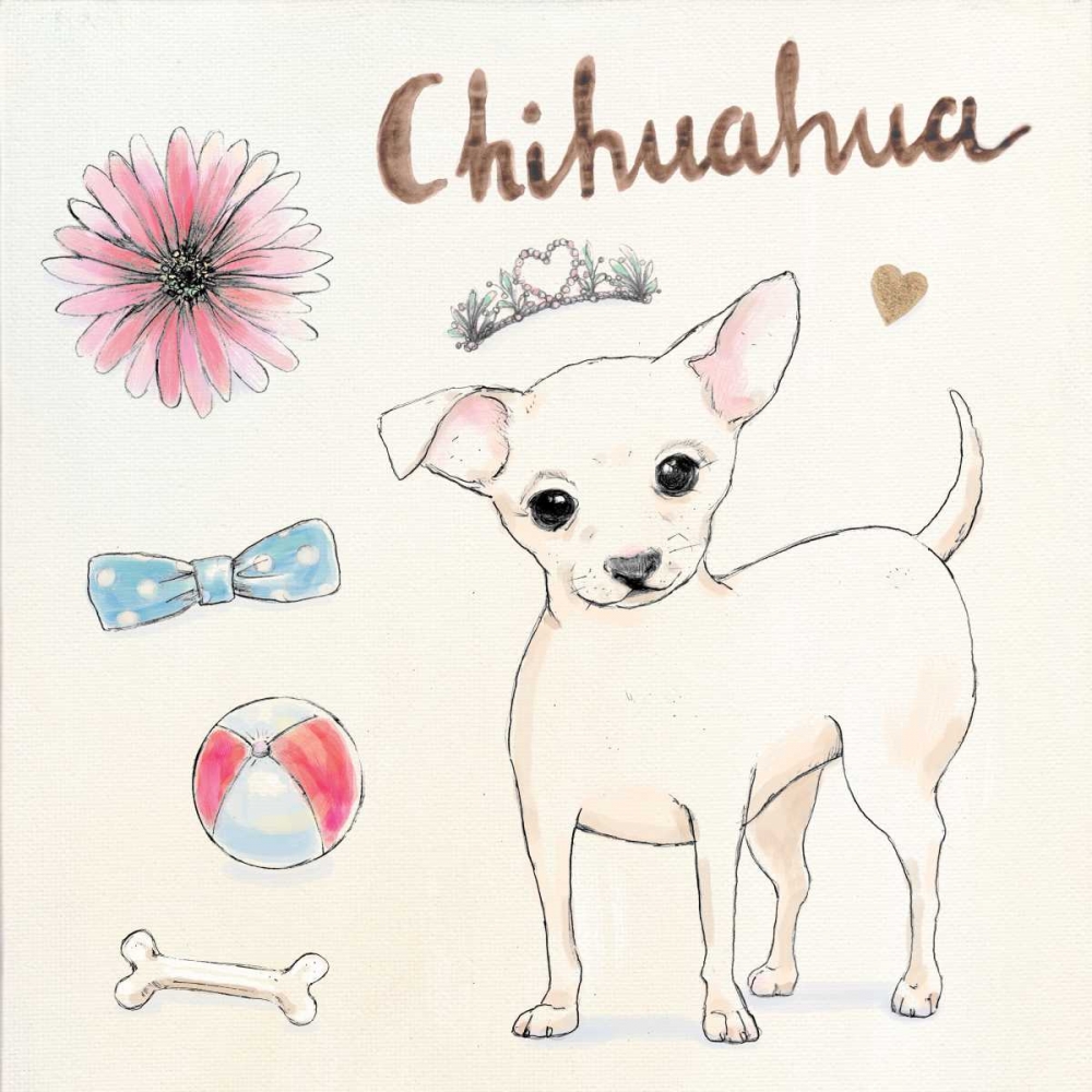 Chihuahua Escapades art print by Kerri Elliot for $57.95 CAD