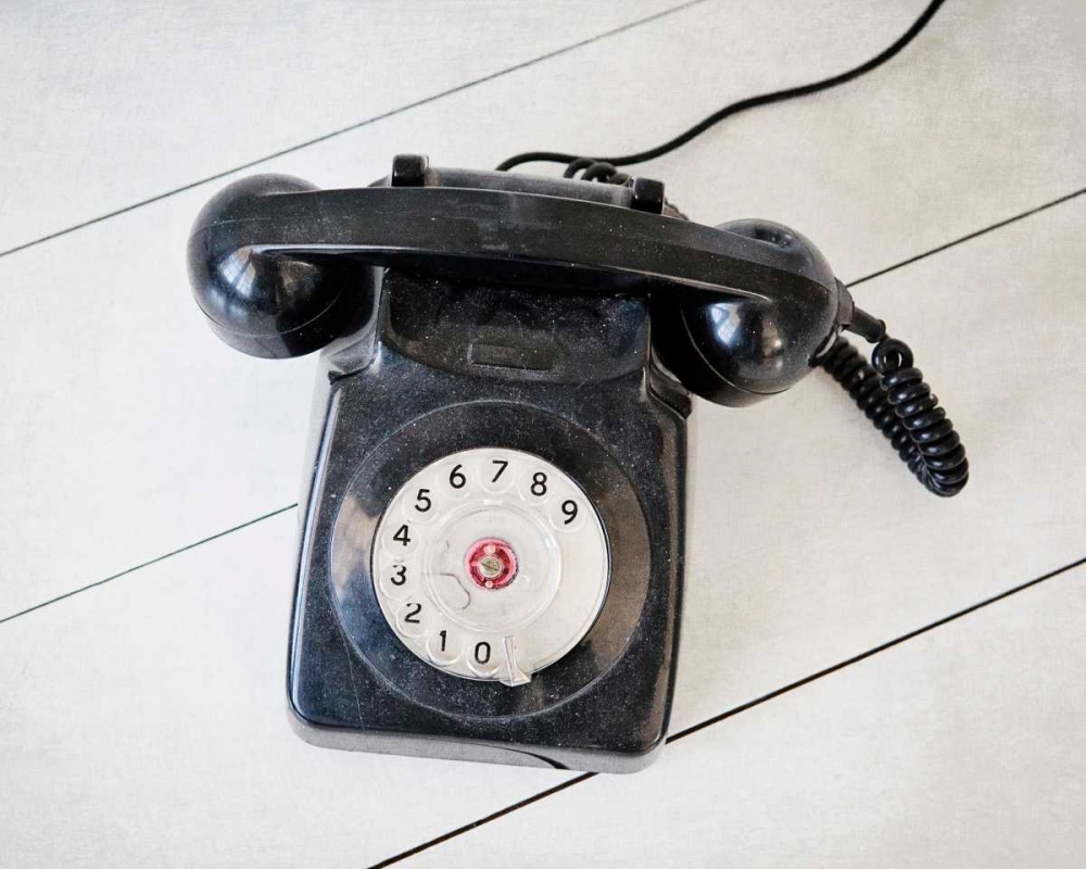 Back In Time Black Telephone art print by Susannah Tucker Photography for $57.95 CAD