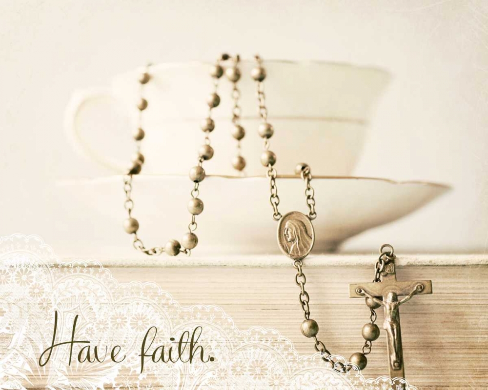 Pretty Teacup Have Faith art print by Susannah Tucker Photography for $57.95 CAD