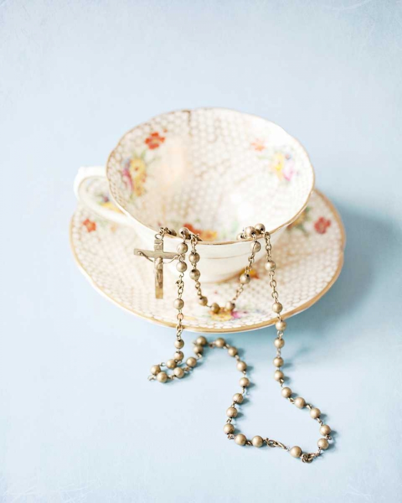 Pretty Teacup and Rosary 1 art print by Susannah Tucker Photography for $57.95 CAD