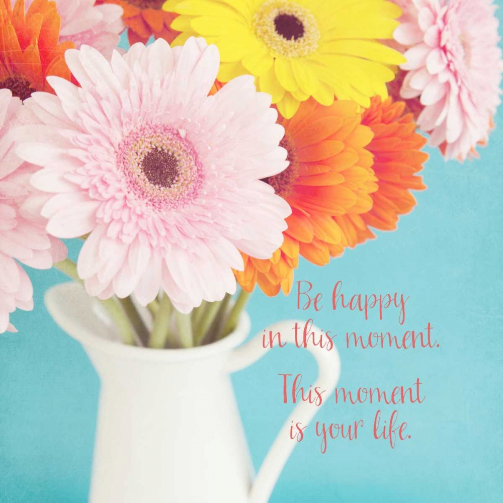 Be Happy In This Moment art print by Susannah Tucker Photography for $57.95 CAD