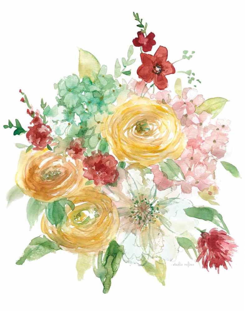 Vintage Style Bouquet art print by Studio Rofino for $57.95 CAD