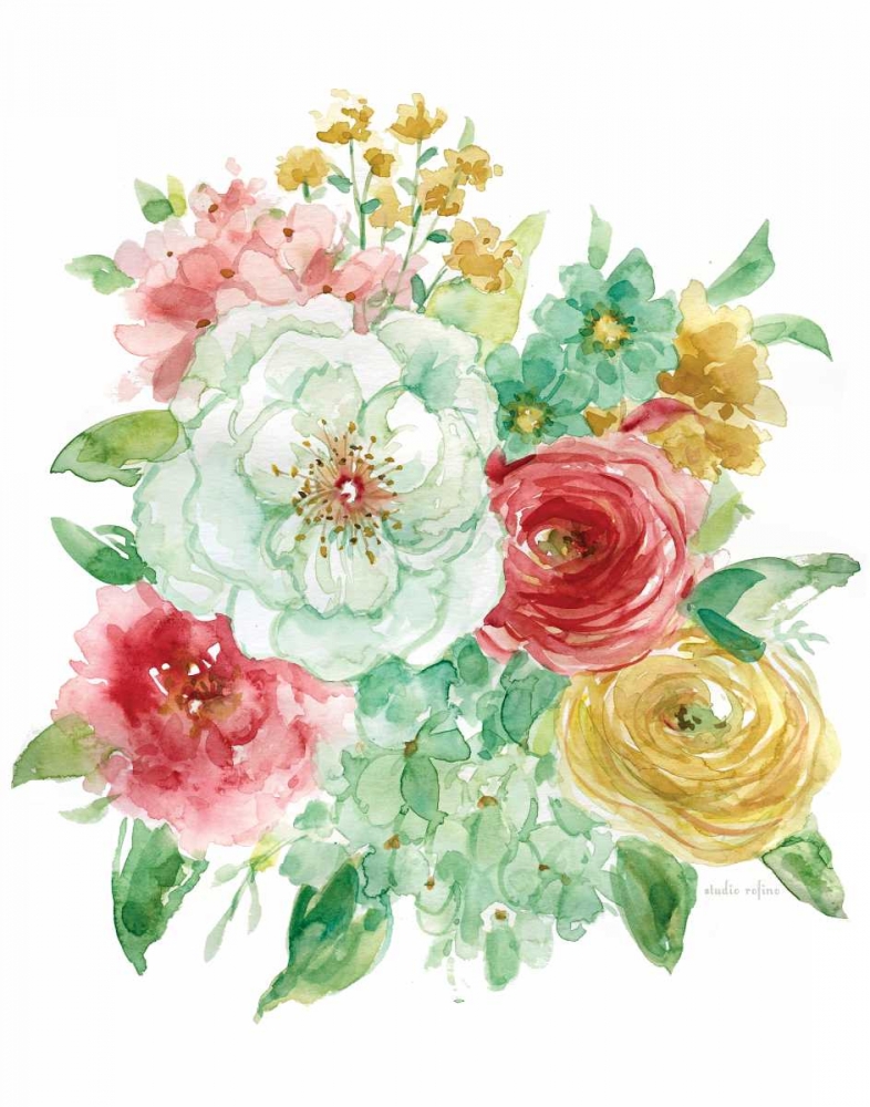 Vintage Style Florals art print by Studio Rofino for $57.95 CAD