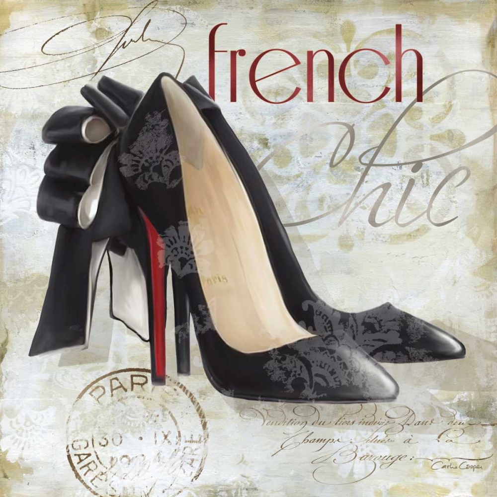 Paris Soles 1 art print by Carlie Cooper for $57.95 CAD