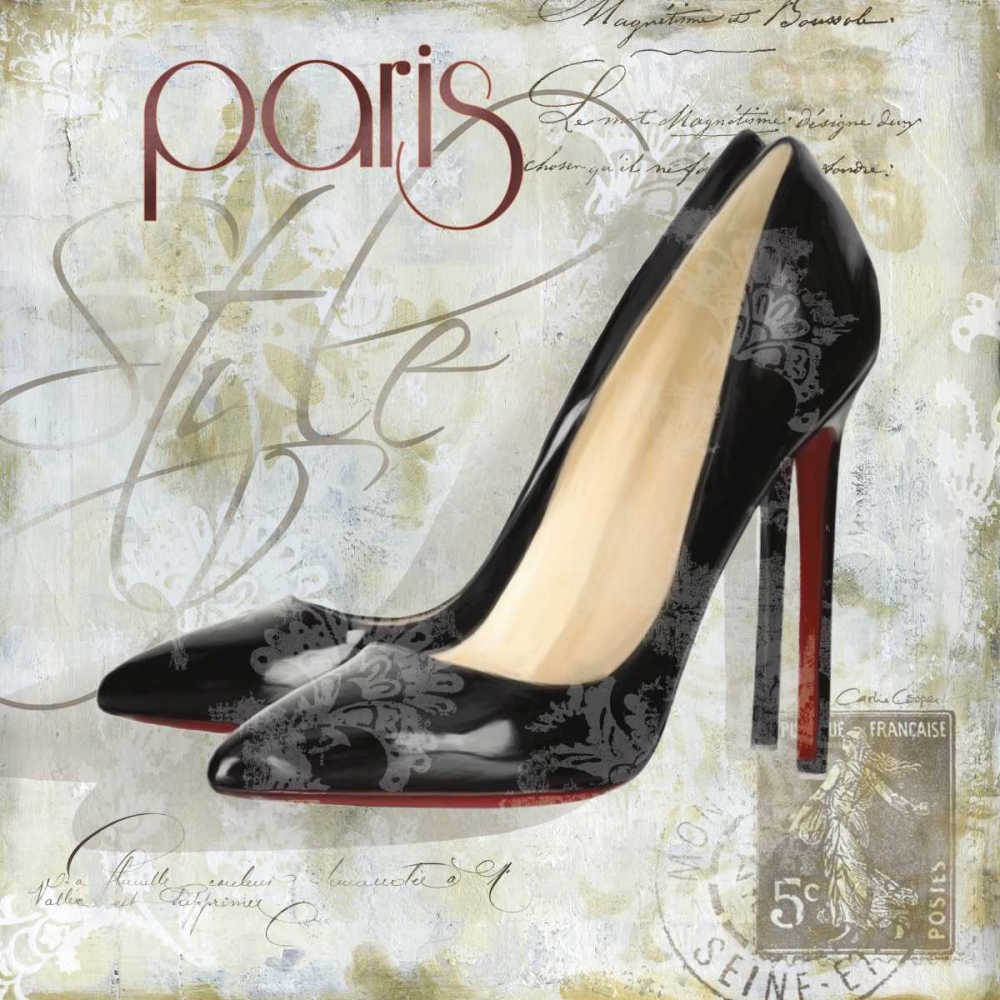 Paris Soles 2 art print by Carlie Cooper for $57.95 CAD