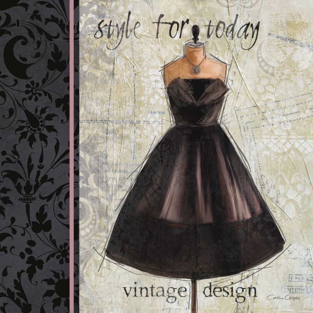 Le Style Chic 1 art print by Carlie Cooper for $57.95 CAD