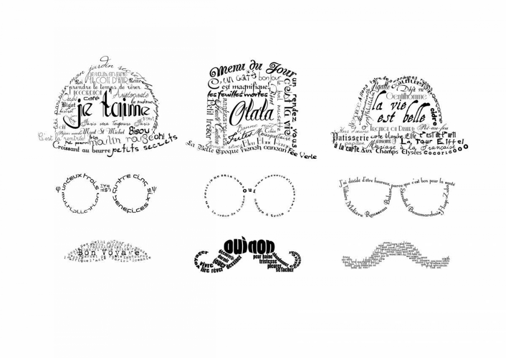 As The French Say-Men art print by Marion De Lauzun for $57.95 CAD