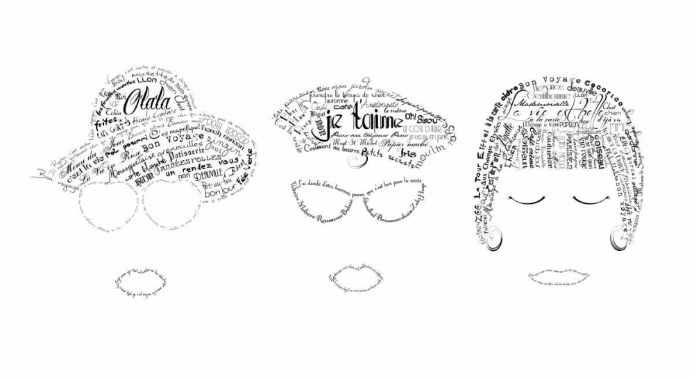 As The French Say-Ladies art print by Marion De Lauzun for $57.95 CAD