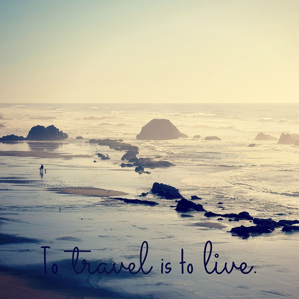 To Travel Is To Live art print by Robin Dickinson for $57.95 CAD