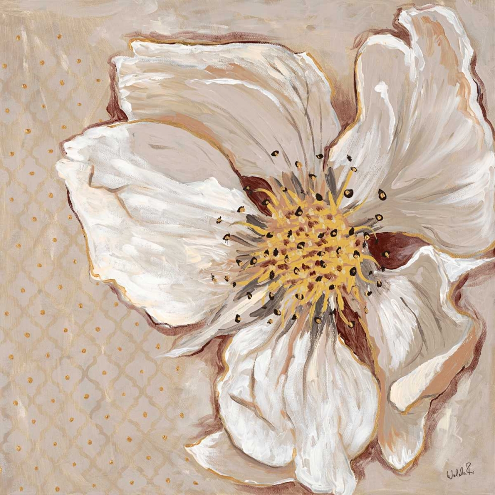White Petals 2 art print by Walela R. for $57.95 CAD