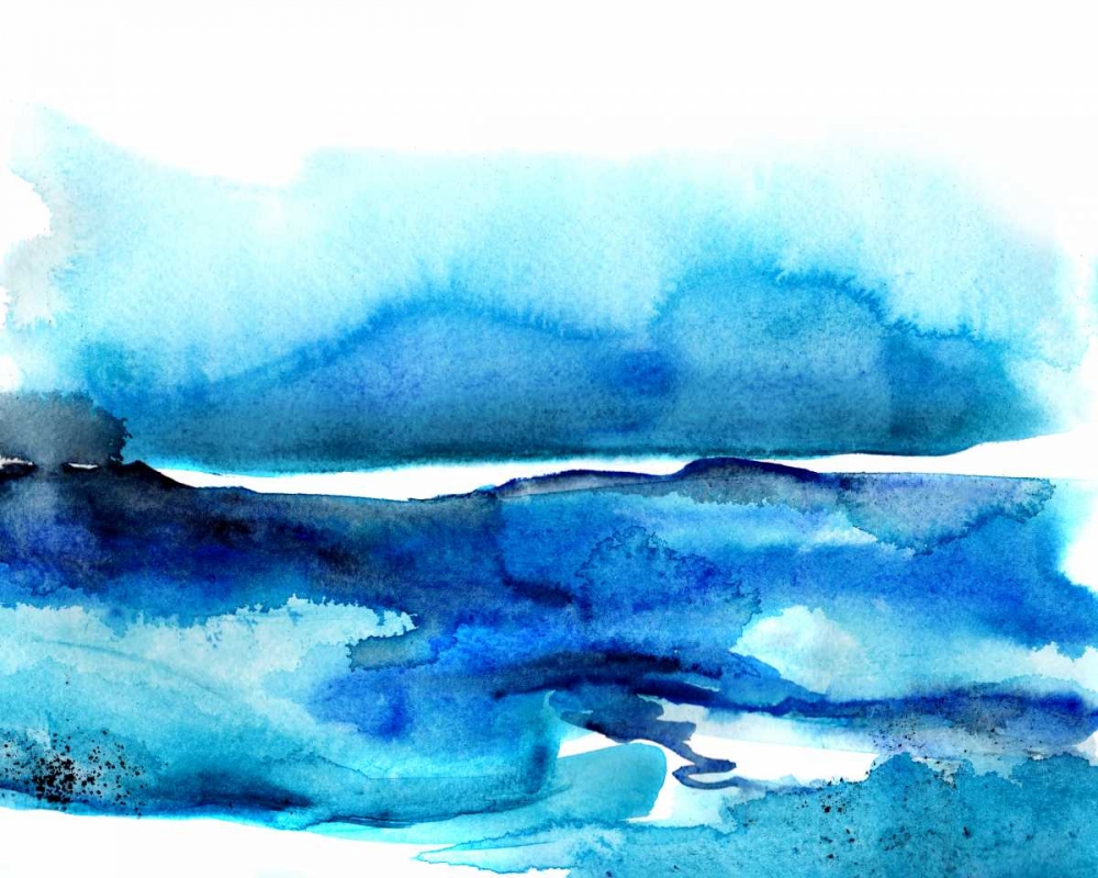 Indigo Tidal Pool art print by Crystal Smith for $57.95 CAD