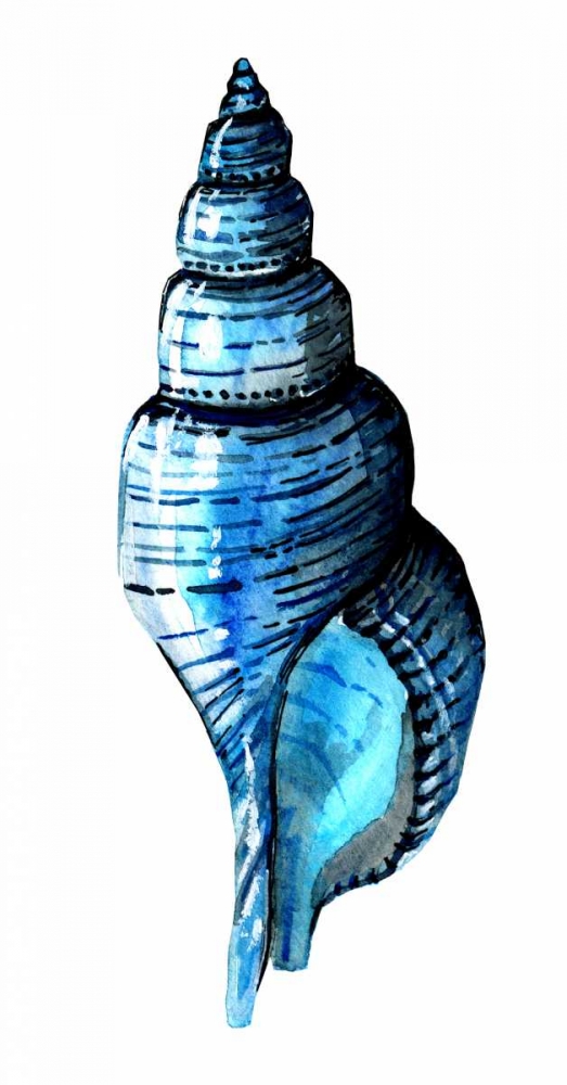 Sea Blue Shell art print by Crystal Smith for $57.95 CAD